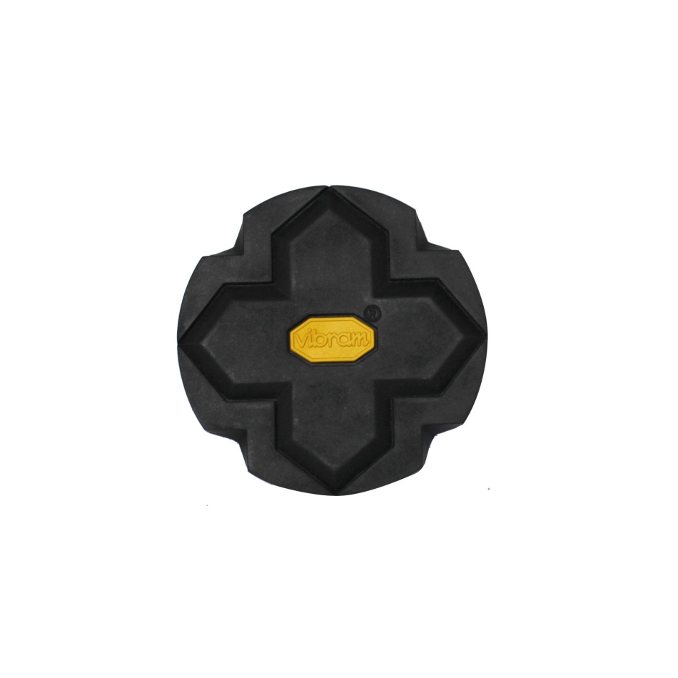 Vibram Untersetzer Einfarbiges Design Schwarz