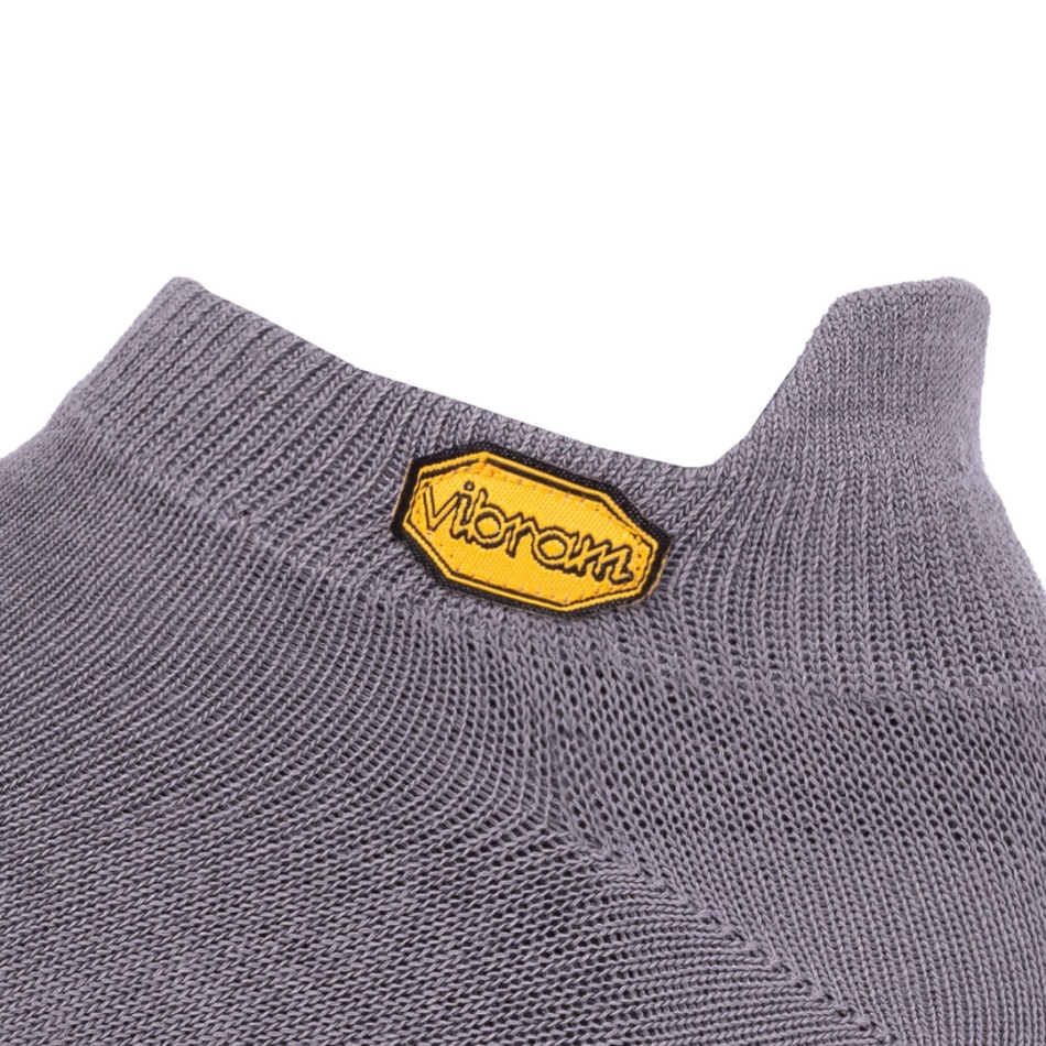 Vibram Vibram 5toe Socke No Show Grau