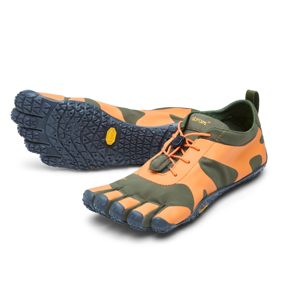 Vibram V-alpha Damen Militär-orange-grau