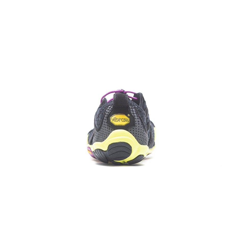 Vibram V-run Damen Schwarz-gelb-lila