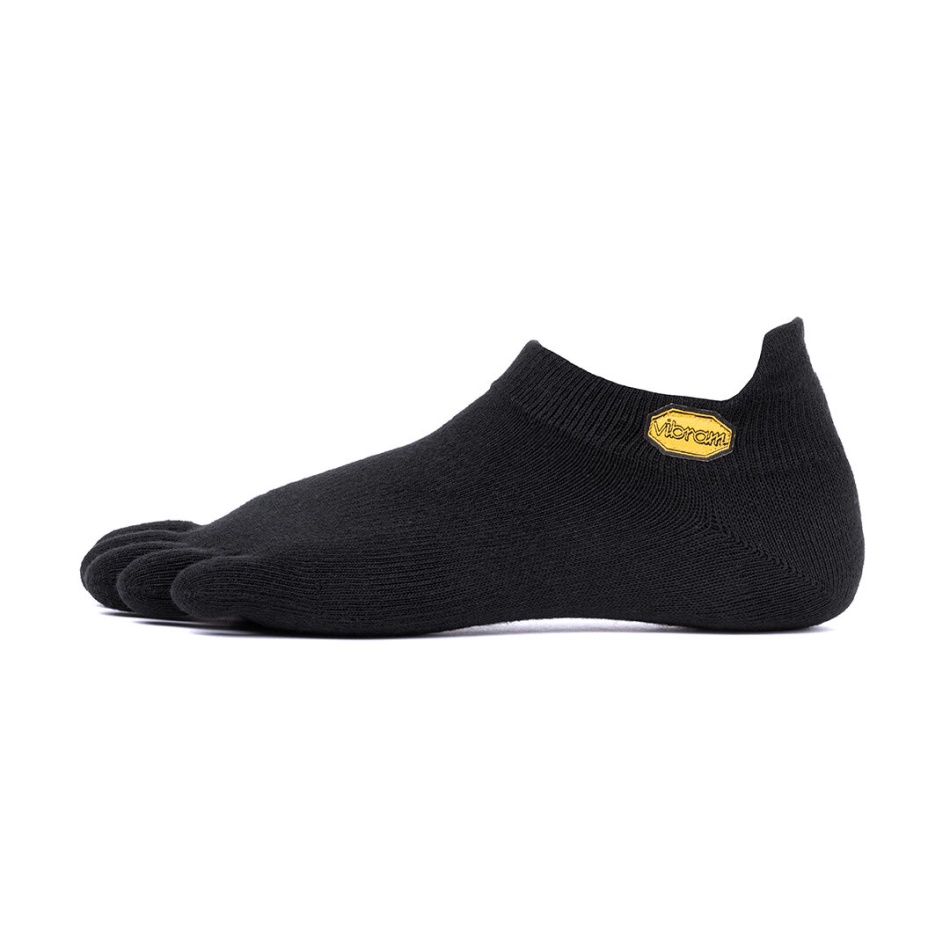 Vibram Vibram 5toe Socke No Show Schwarz