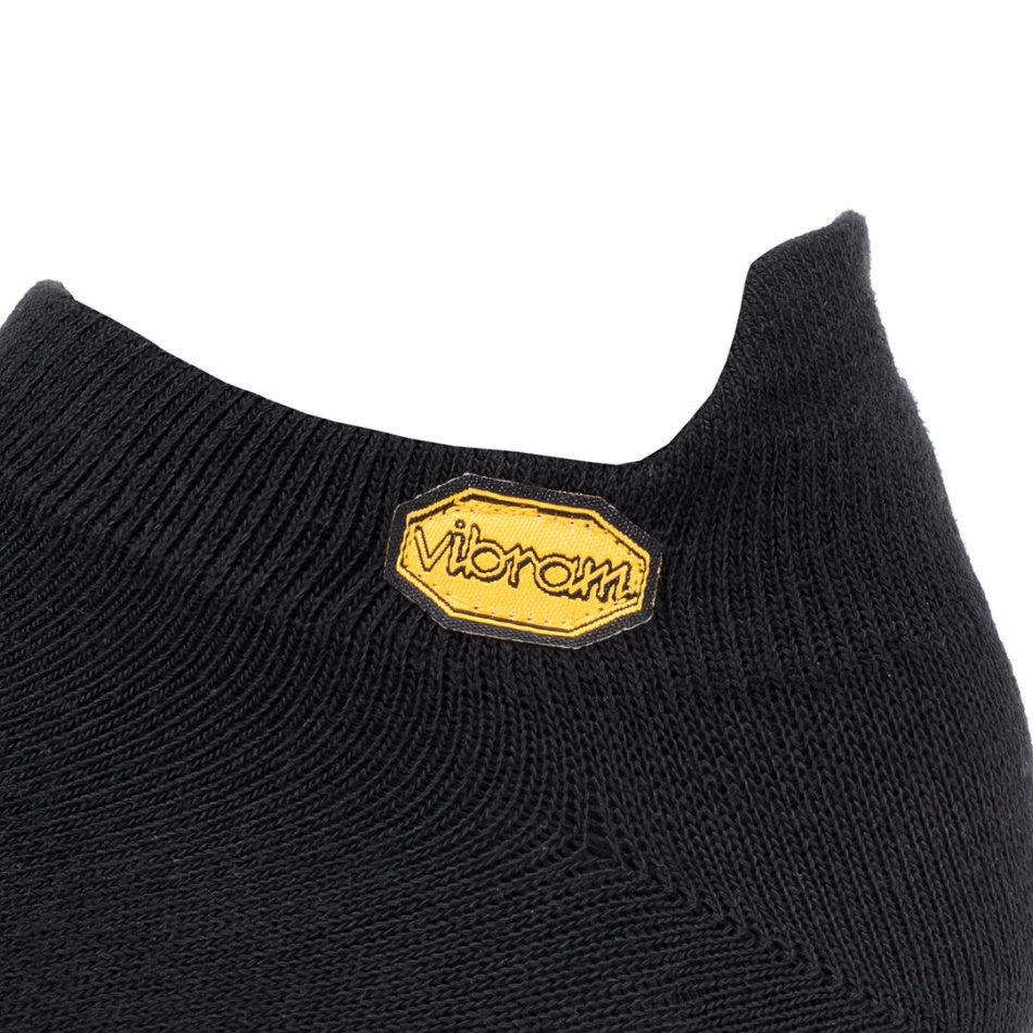 Vibram Vibram 5toe Socke No Show Schwarz