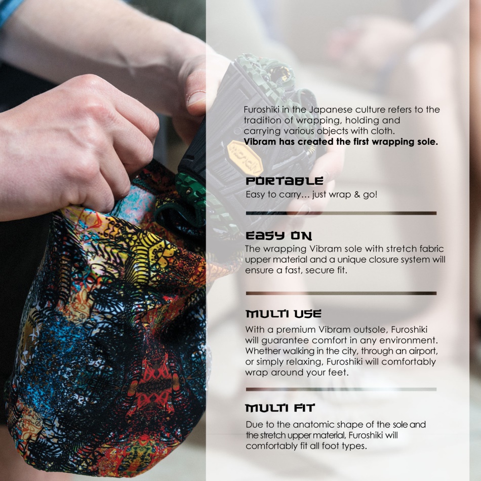 Vibram Furoshiki östlicher Reisender Halbstiefel Grau