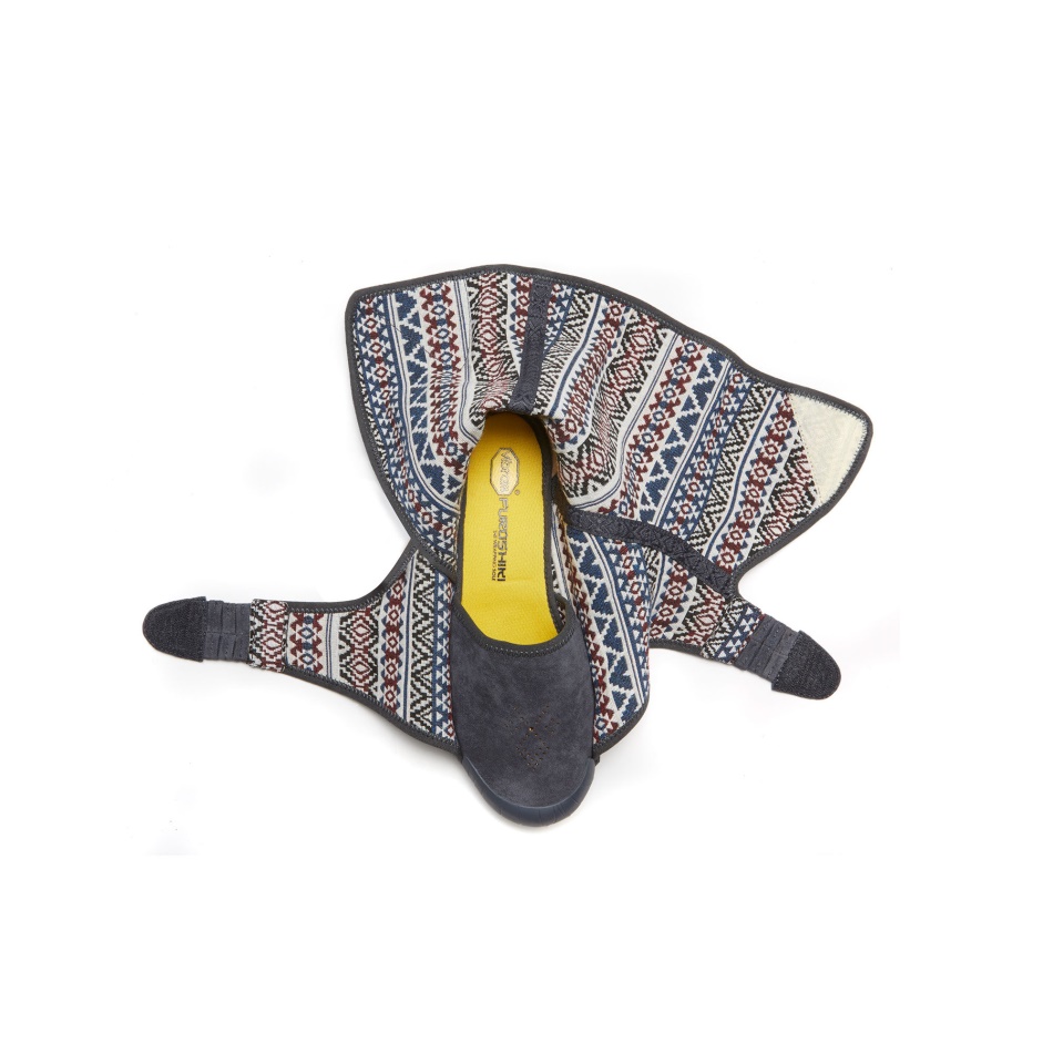 Vibram Furoshiki östlicher Reisender Halbstiefel Grau