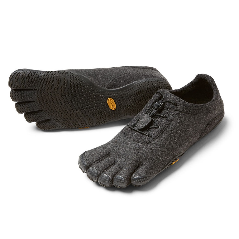 Vibram Kso Eco Wool Damen Grau-schwarz