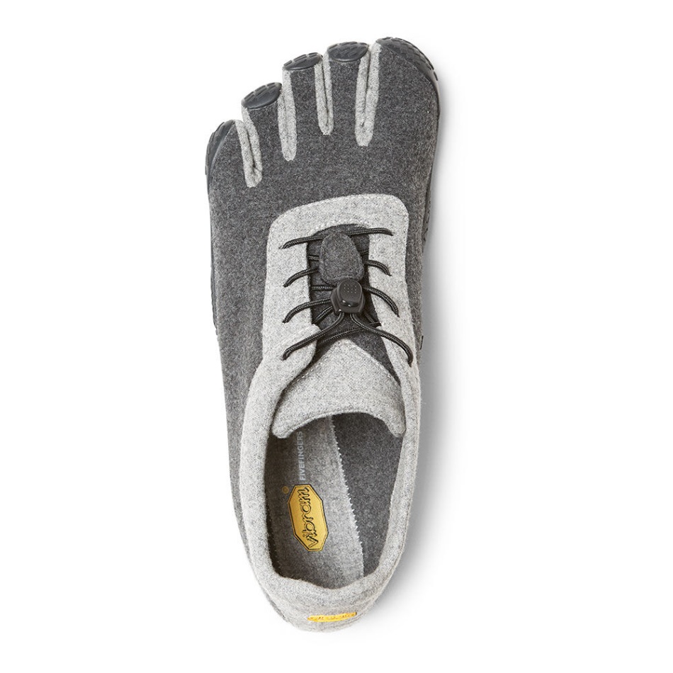 Vibram Kso Eco Wool Herren Grau-hellgrau-schwarz