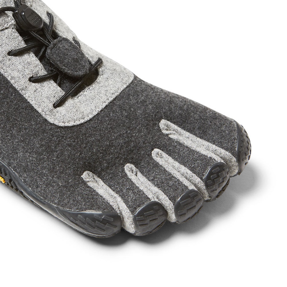 Vibram Kso Eco Wool Herren Grau-hellgrau-schwarz