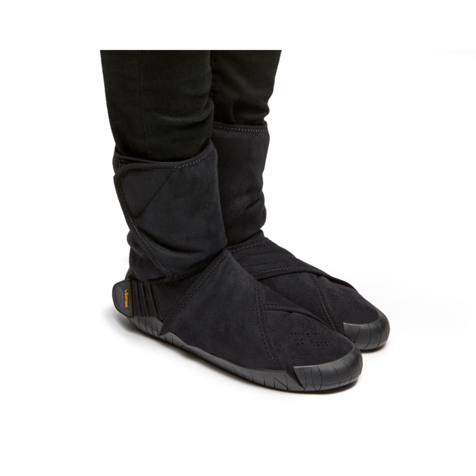 Vibram Furoshiki Eastern Traveller Classic Shearling Mid Boot Schwarz