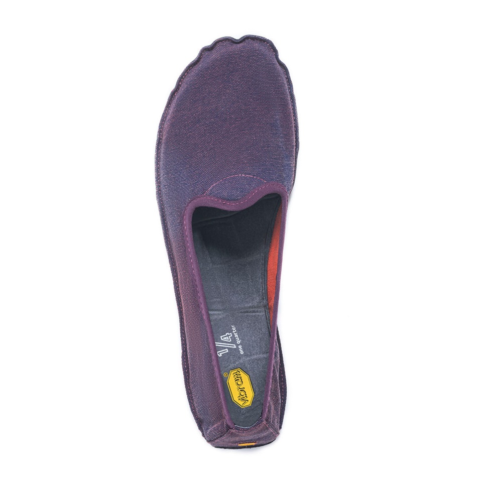 Vibram One Quarter Canvas Rot
