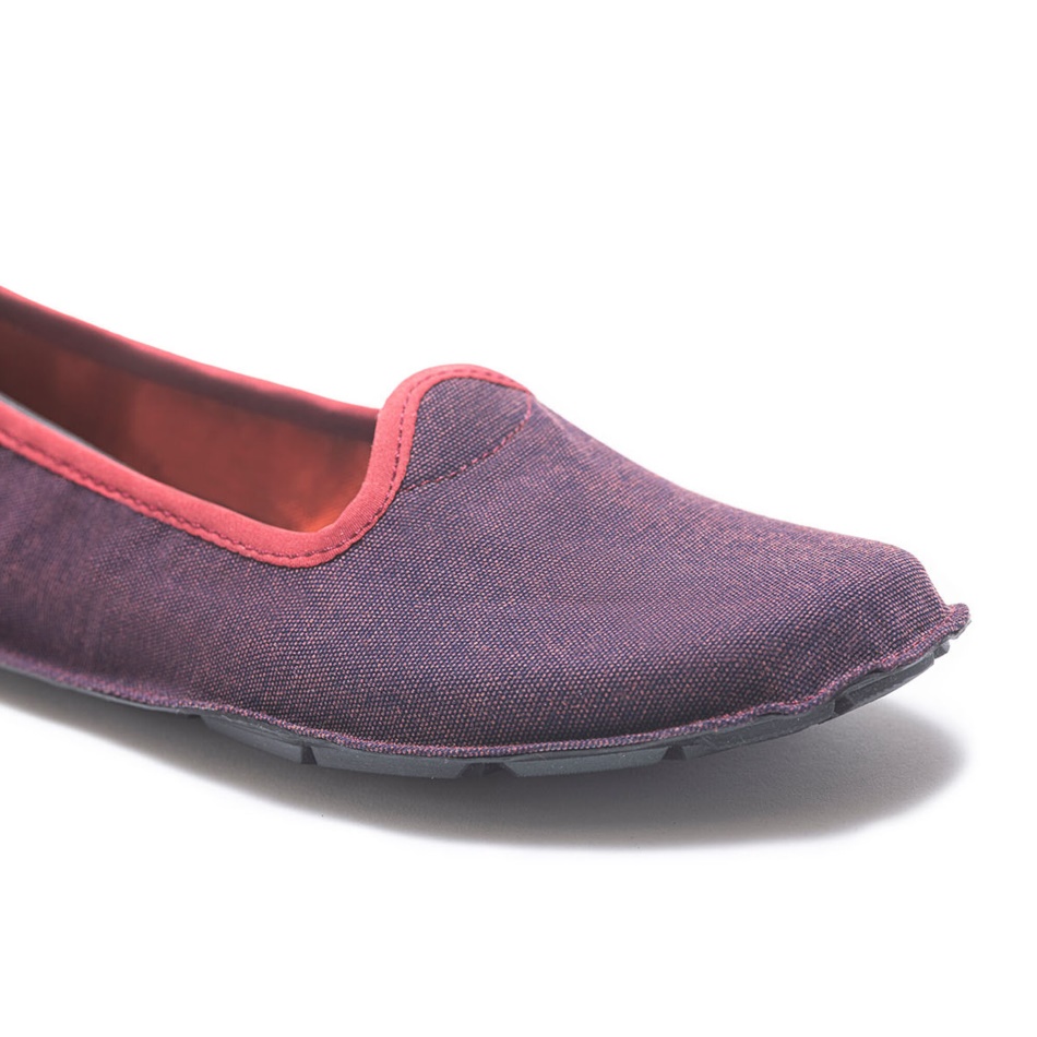 Vibram One Quarter Canvas Rot
