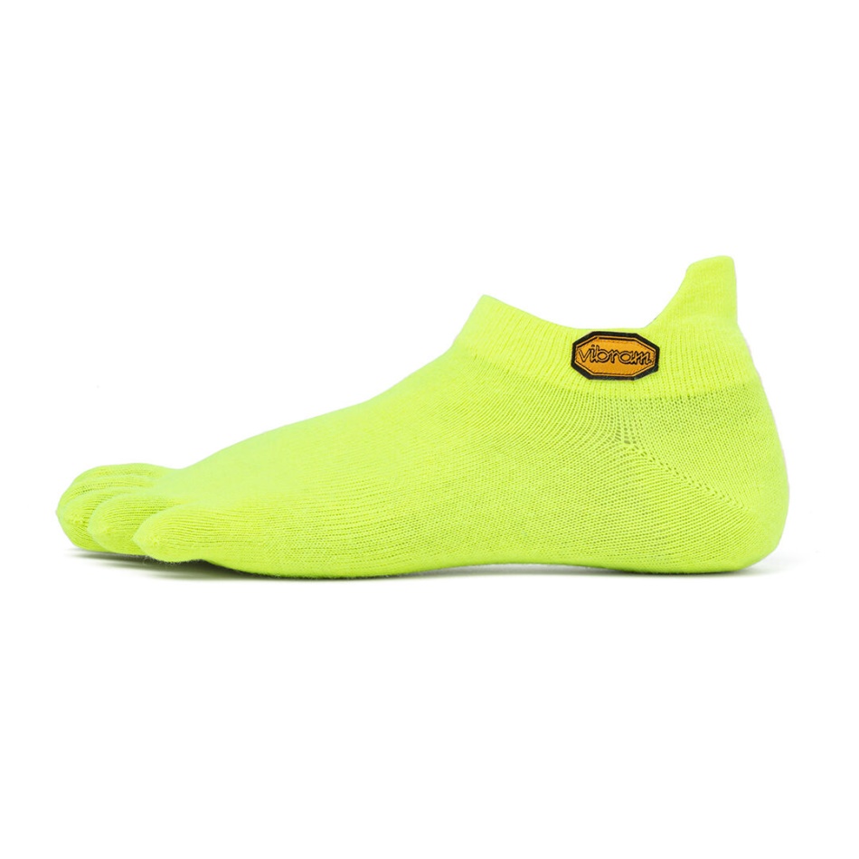 Vibram Vibram 5toe Socke No Show Gelb