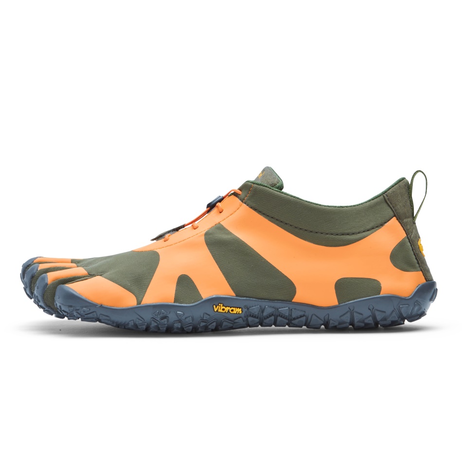 Vibram V-alpha Herren Militär-orange-grau