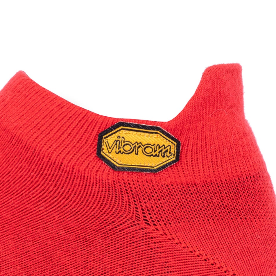 Vibram Vibram 5toe Socke No Show Rot